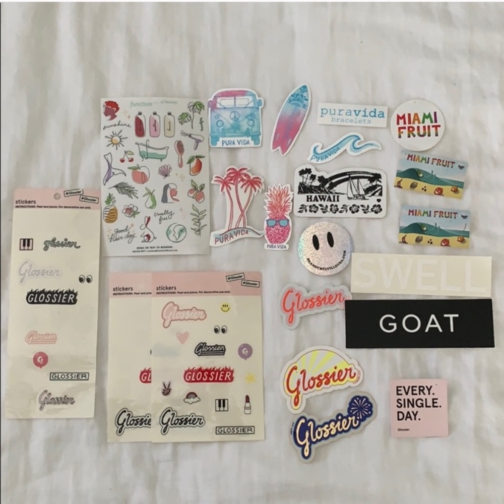 Reserved sticker